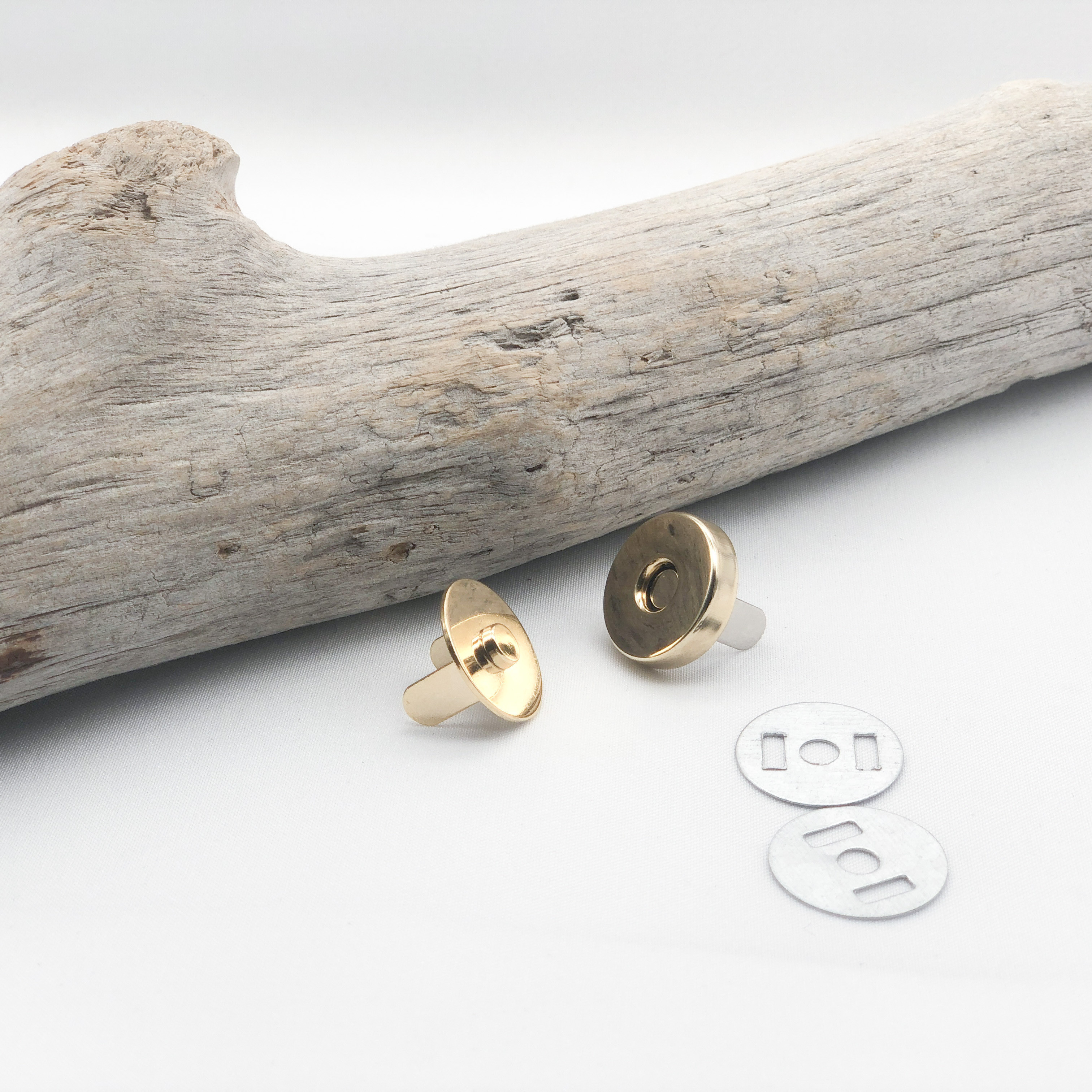 Fermoir Magnétique 20mm Doré - Maison Klem